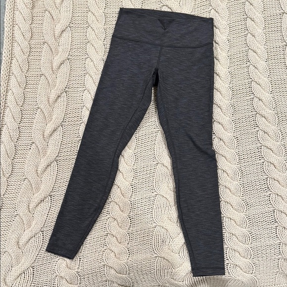 Lululemon Gray High-Waisted Leggings - Picture 1 of 3